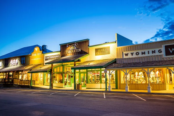 Downtown Jackson Hole in Wyoming USA – Stock Editorial Photo © f11photo