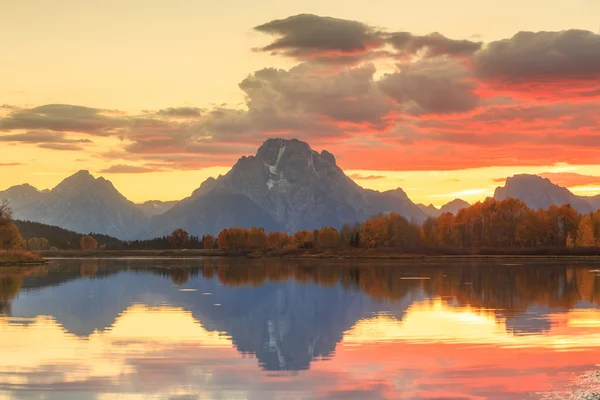 Sonbaharda Grand Teton Ulusal Parkı — Stok fotoğraf