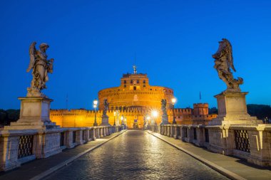 Roma 'daki Aziz Melek Şatosu, bluesky ile İtalya