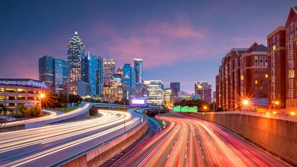 Skyline Von Downtown Atlanta Georgia Usa — Stockfoto