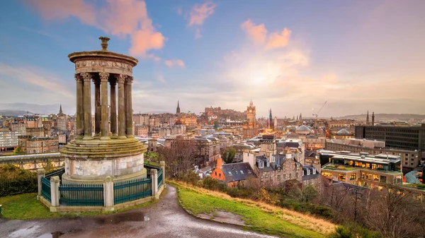 Schöne Aussicht Auf Die Altstadt Von Edinburgh — Stockfoto