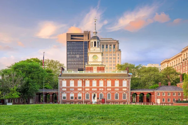 Independence Hall Filadélfia Pensilvânia — Fotografia de Stock