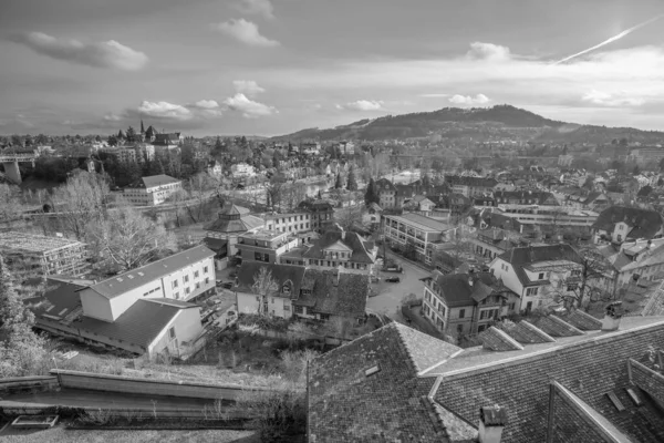 Bern Óvárosa Svájc Fővárosa Európában — Stock Fotó