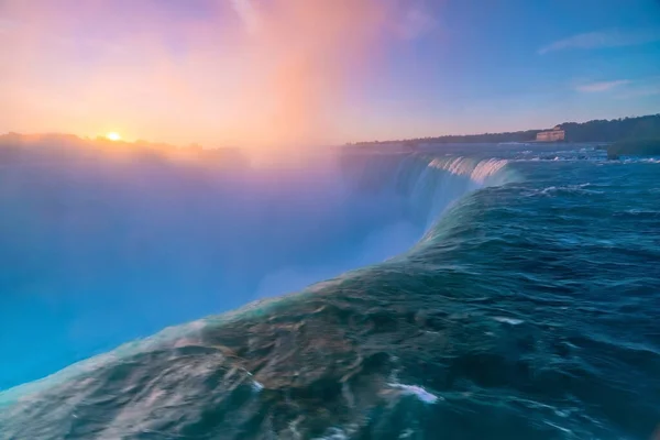 Niagara Falls Vattenfall Utsikt Från Ontario Kanada — Stockfoto