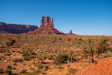 Monument Valley Arizona ve Utah Amerika Birleşik Devletleri'nde arasındaki sınırda