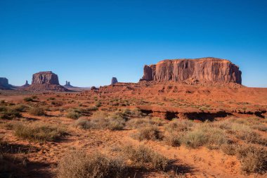 Monument Valley Arizona ve Utah Amerika Birleşik Devletleri'nde arasındaki sınırda