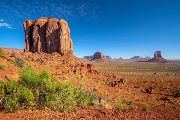 Monument Valley Border Arizona Utah United States — Stock Photo, Image