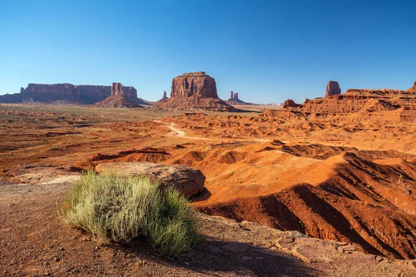 Monument Valley Border Arizona Utah United States — Stock Photo, Image