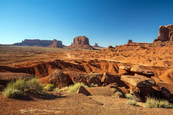 Monument Valley Border Arizona Utah United States — Stock Photo, Image