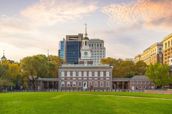 Independence Hall Filadelfii Pensylwania — Zdjęcie stockowe