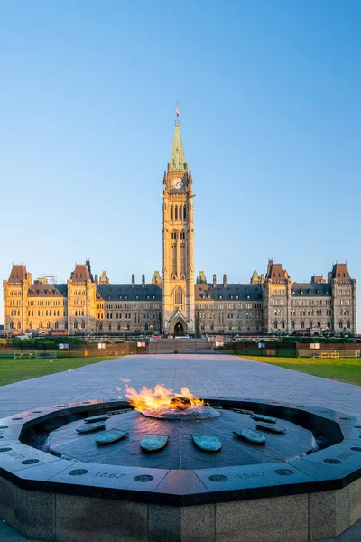 Parliament Hill Ottawě Ontario Kanadě — Stock fotografie