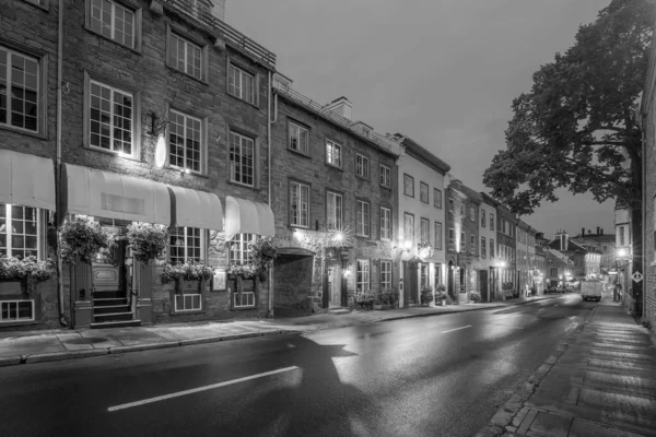 Old Town Area Quebec City Canada Twilight — Stock Photo, Image