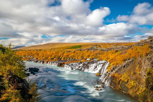 Ισλανδία Όμορφο Τοπίο Ισλανδικό Φυσικό Τοπίο Διάσημα Τουριστικά Αξιοθέατα — Φωτογραφία Αρχείου