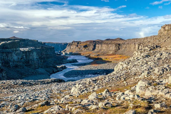 Islandia Piękny Krajobraz Islandzki Krajobraz Przyrody Znane Atrakcje Turystyczne — Zdjęcie stockowe
