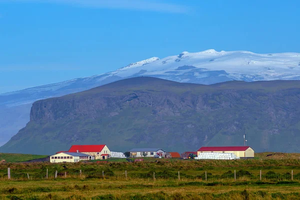 Islandia Piękny Krajobraz Islandzki Krajobraz Przyrody Znane Atrakcje Turystyczne — Zdjęcie stockowe