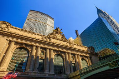 The Grand Central Station in New York City clipart