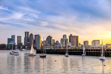 Boston manzarası