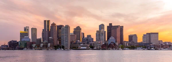 Boston downtown skyline panorama — Stock Photo, Image