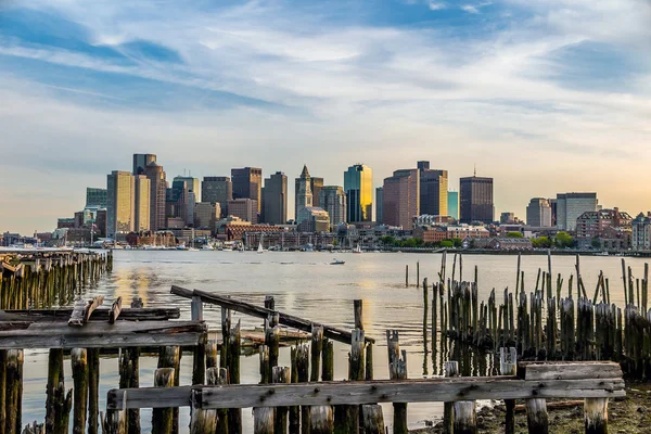 Boston skyline — Stock Photo, Image