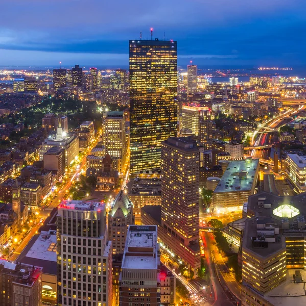 Widok z Bostonu w stanie Massachusetts — Zdjęcie stockowe