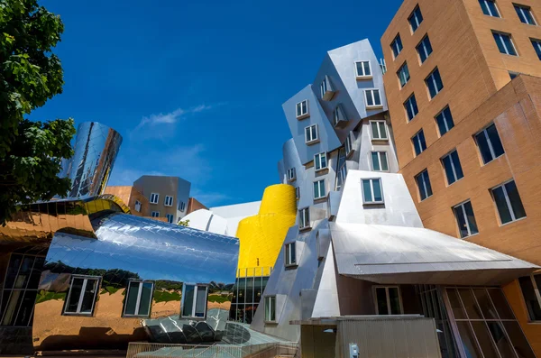 Ray and Maria Stata Center on the campus of MIT — Stock Photo, Image