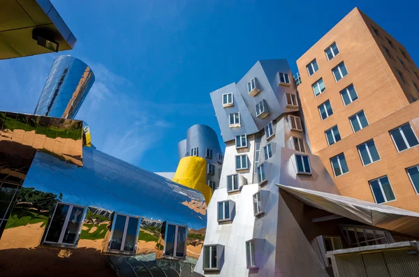 Ray and Maria Stata Center on the campus of MIT — Stock Photo, Image