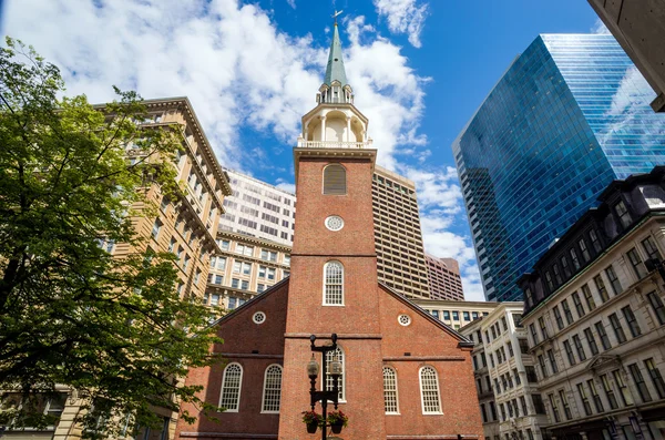 The Old South Meeting House em Boston — Fotografia de Stock