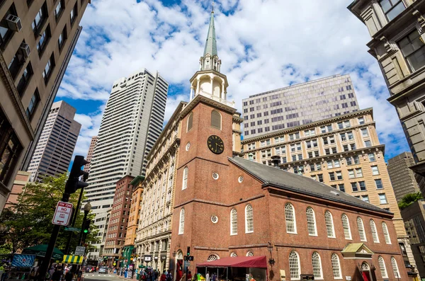 Eski Güney toplantı evde aşağı şehir Boston — Stok fotoğraf