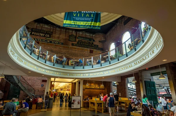 Mercado de quincy em Boston — Fotografia de Stock