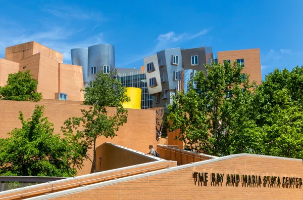 Centro Ray e Maria Stata no campus do MIT — Fotografia de Stock
