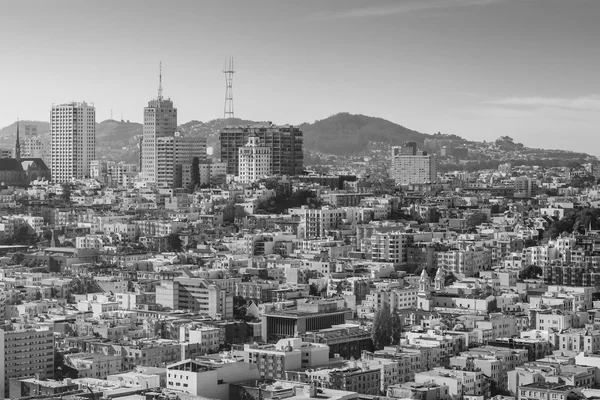 Coit Tower San Francisco görünümünü — Stok fotoğraf