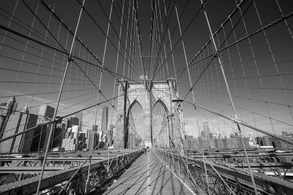 Brooklyn bridge, New York City — Stock Photo, Image