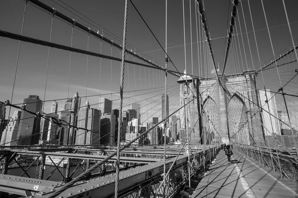 Brooklyn Bridge, Nova Iorque — Fotografia de Stock