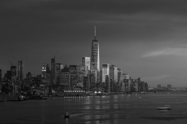 New York şehrinin silüeti