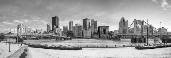 Skyline of downtown Pittsburgh — Stock Photo, Image
