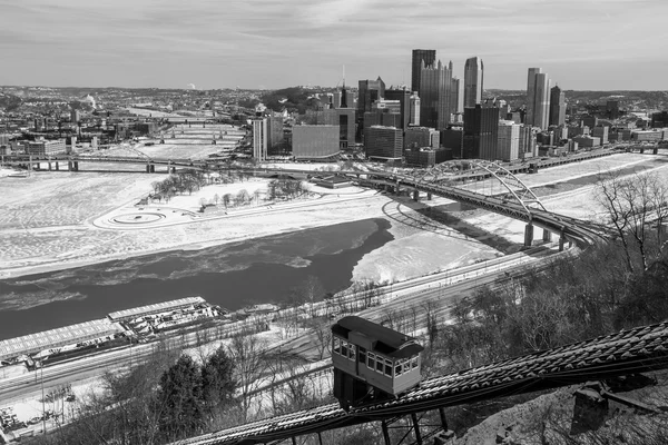 Skyline del centro de Pittsburgh —  Fotos de Stock
