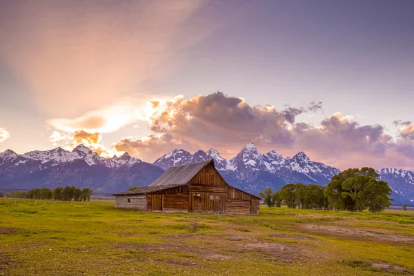 Grand Teton Mountains, Wyoming. — Stockfoto