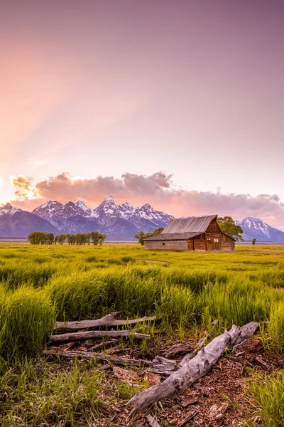 Grand Teton Mountains, Wyoming. — Fotografia de Stock