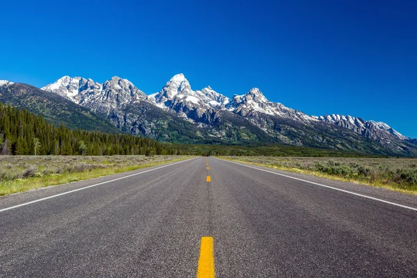 The Tetons — Stockfoto