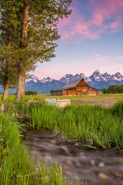 Grand Teton Mountains, Wyoming.