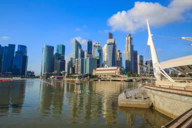  Singapur marina Körfezi 