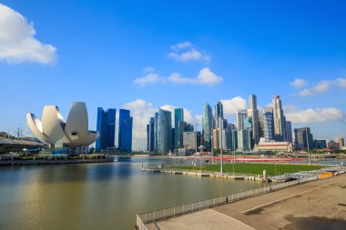 Singapur marina Körfezi 
