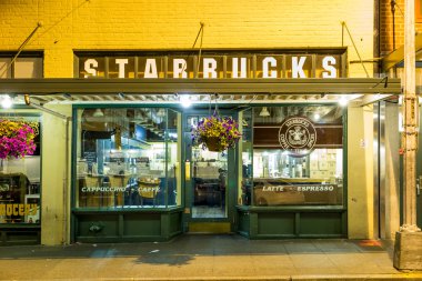 Original Starbucks store at 1912 Pike Place