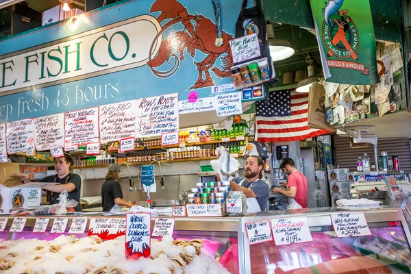 Pike place fish company — стоковое фото