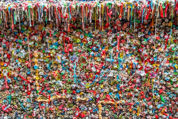 The Market Theater Gum Wall — Stock fotografie