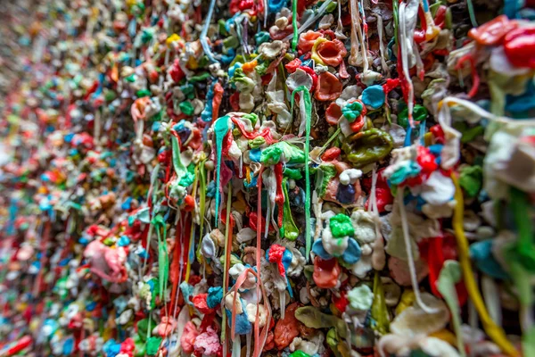 The Market Theater Gum Wall — Stock fotografie