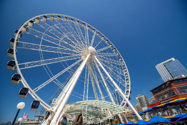 The Seattle Great Wheel — 스톡 사진