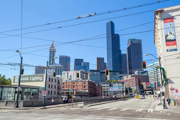 Downtown Seattle, WA EE.UU. — Foto de Stock