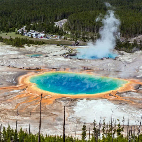 Yellowstone grand prizma tavasz — Stock Fotó