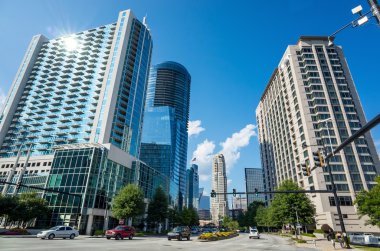 Buckhead, Atlanta, Georgia şehir dışına bölümünü.
